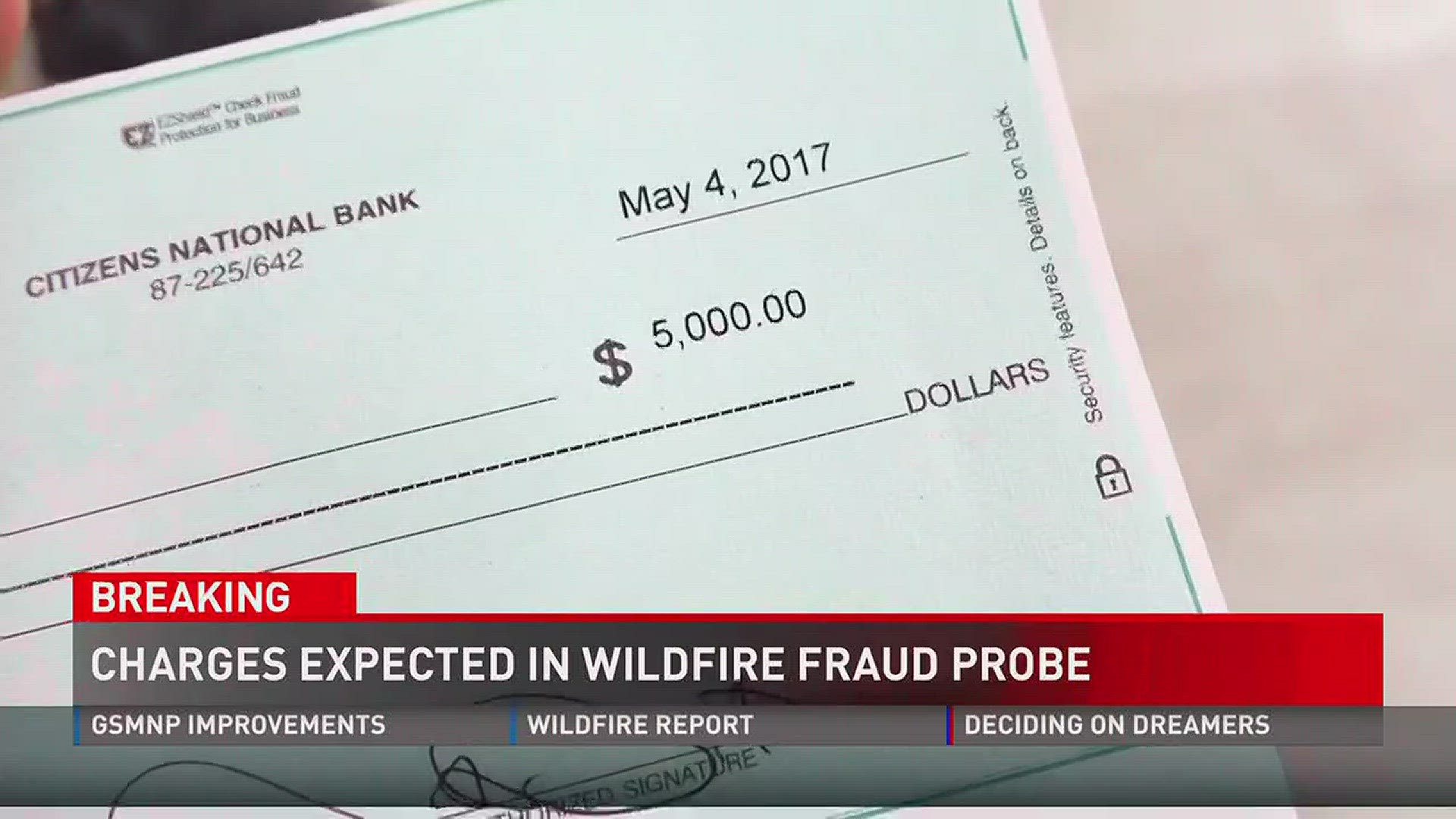 Authorities are wrapping up a fraud investigation tied to November's wildfires in Sevier County. Several people are expected to face prosecution.