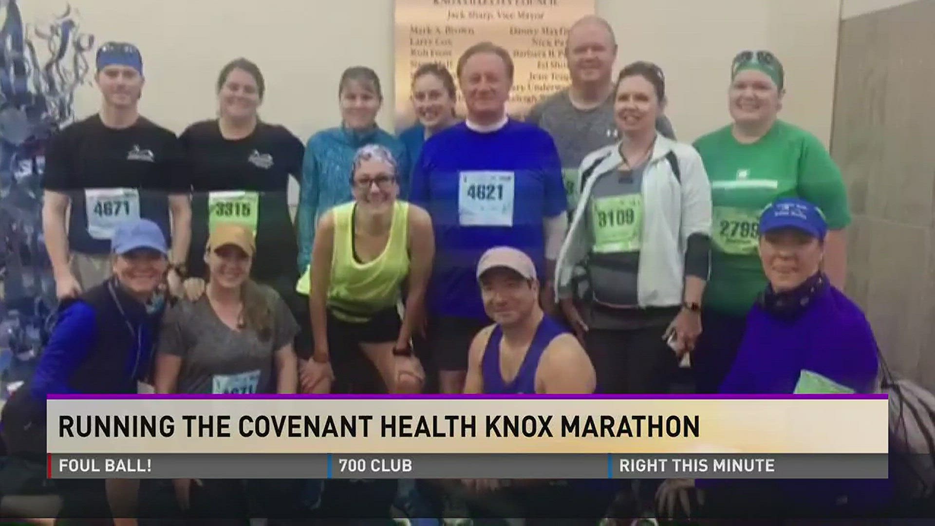 Running the Covenant Health Knox Marathon