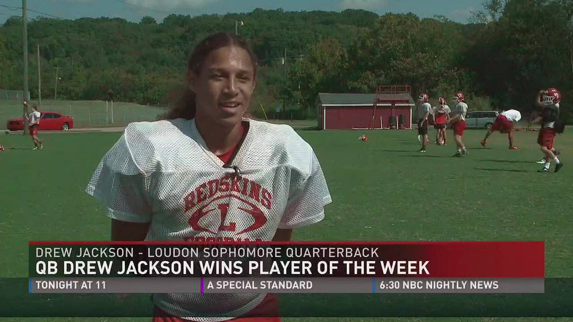 Loudon QB Drew Jackson is the Week 5 offensive player of the week.