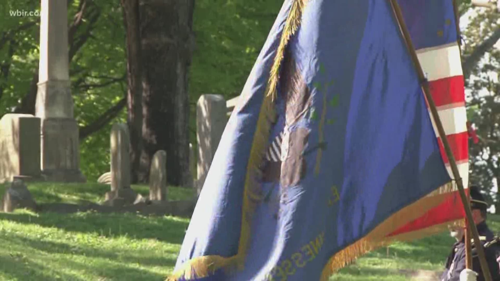 A Knoxville veteran was honored more than 100 years after he passed.