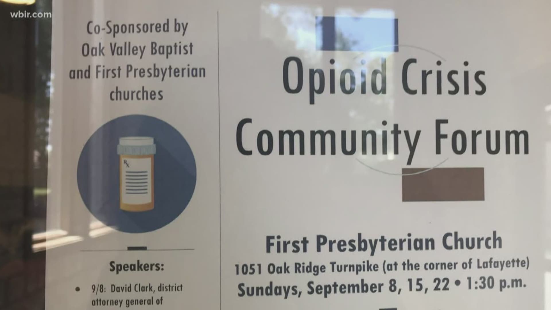 There are two more Sunday Opioid Forums coming up. One will tackle recovery while the last one will cover the medical aspects of addiction.