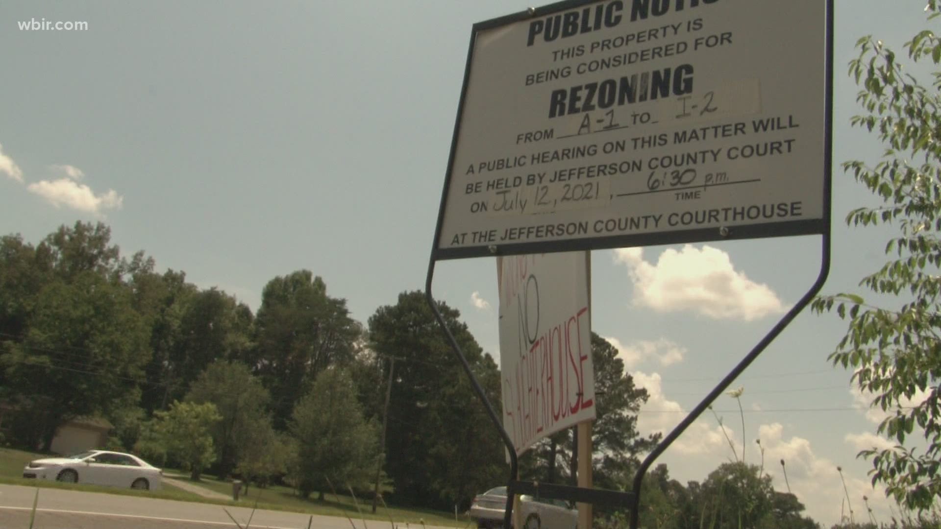 A request to rezone land in Jefferson County for a possible slaughterhouse is creating concerns  among some neighbors.
