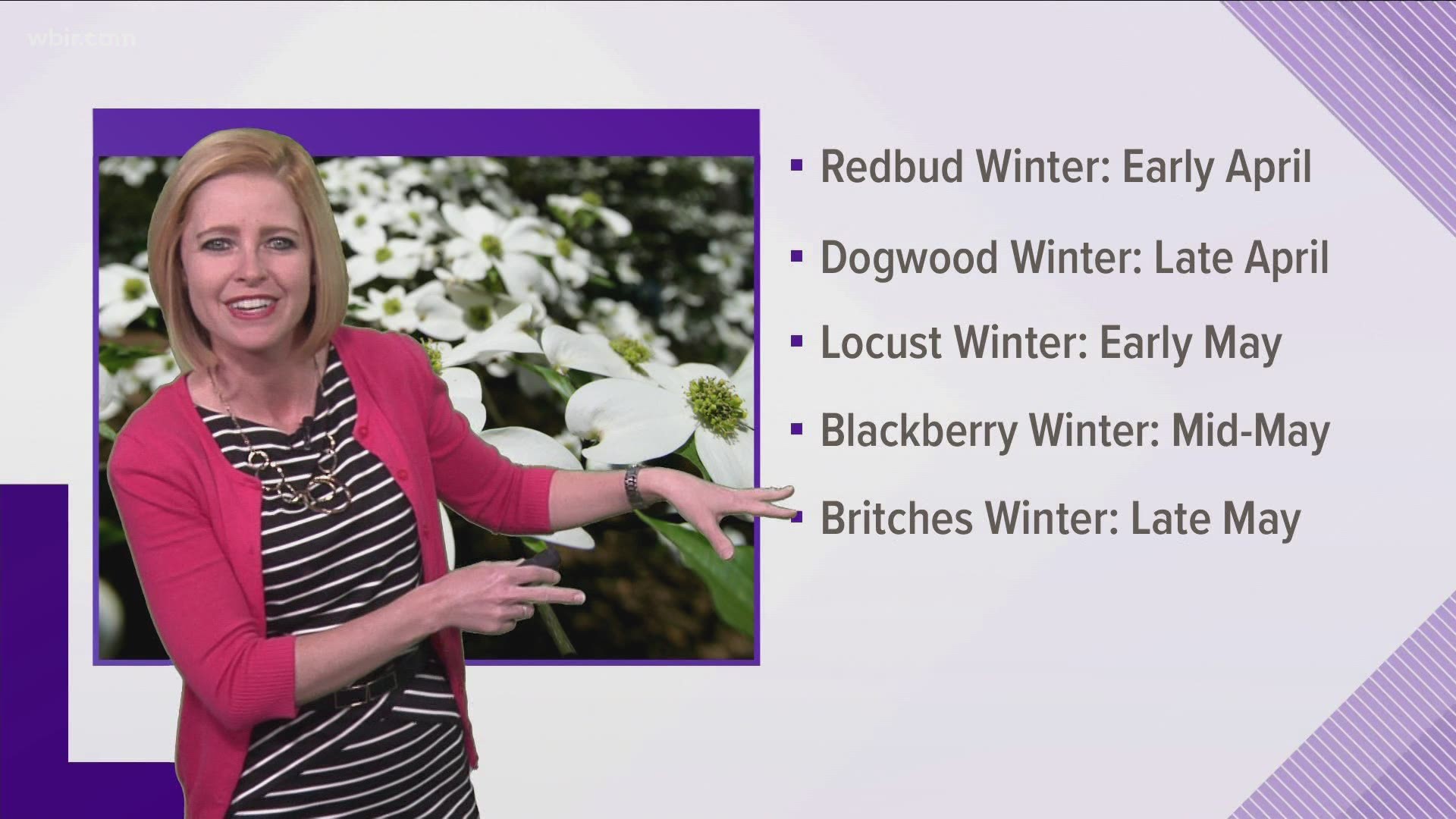 10Weather's Cassie Nall breaks down the difference between the various 'winters' that occur as spring tries to hit its stride.