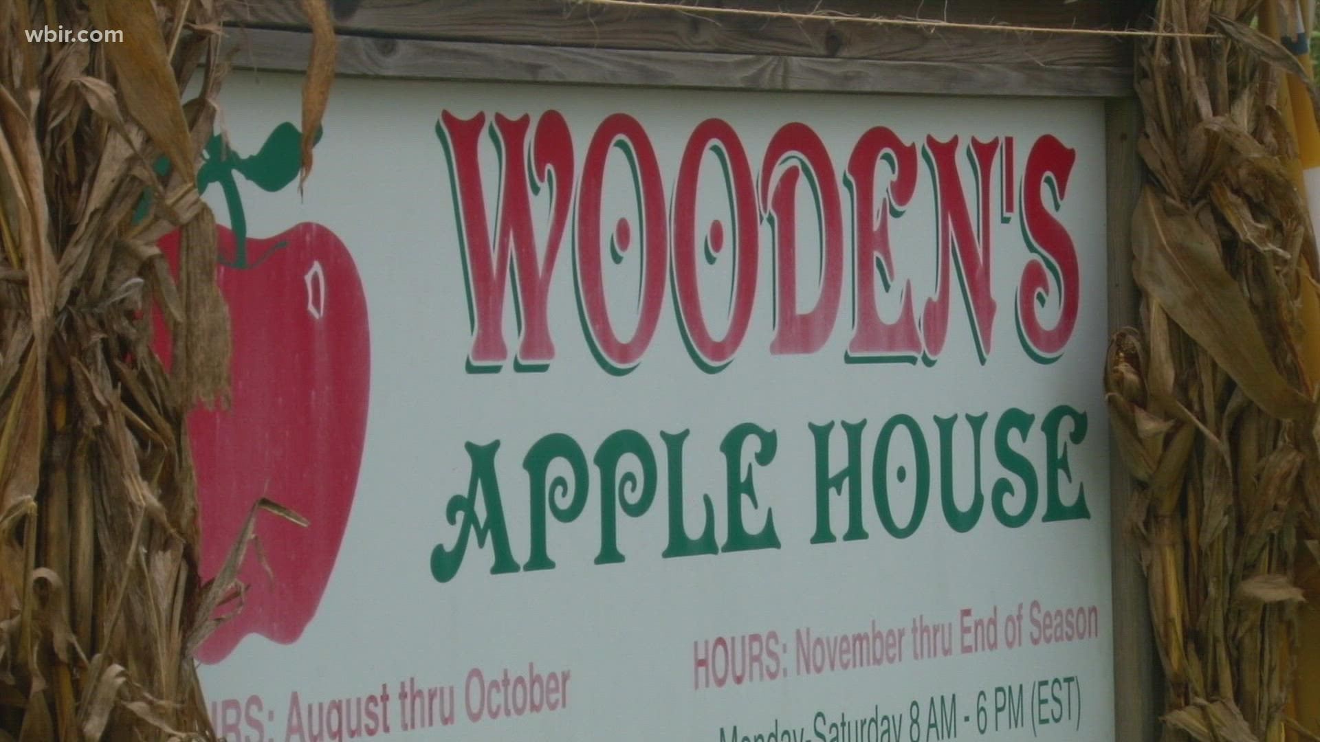 Oren Wooden's Apple House suffered a late freeze this year and they recommend to get your apple picking trips early.
