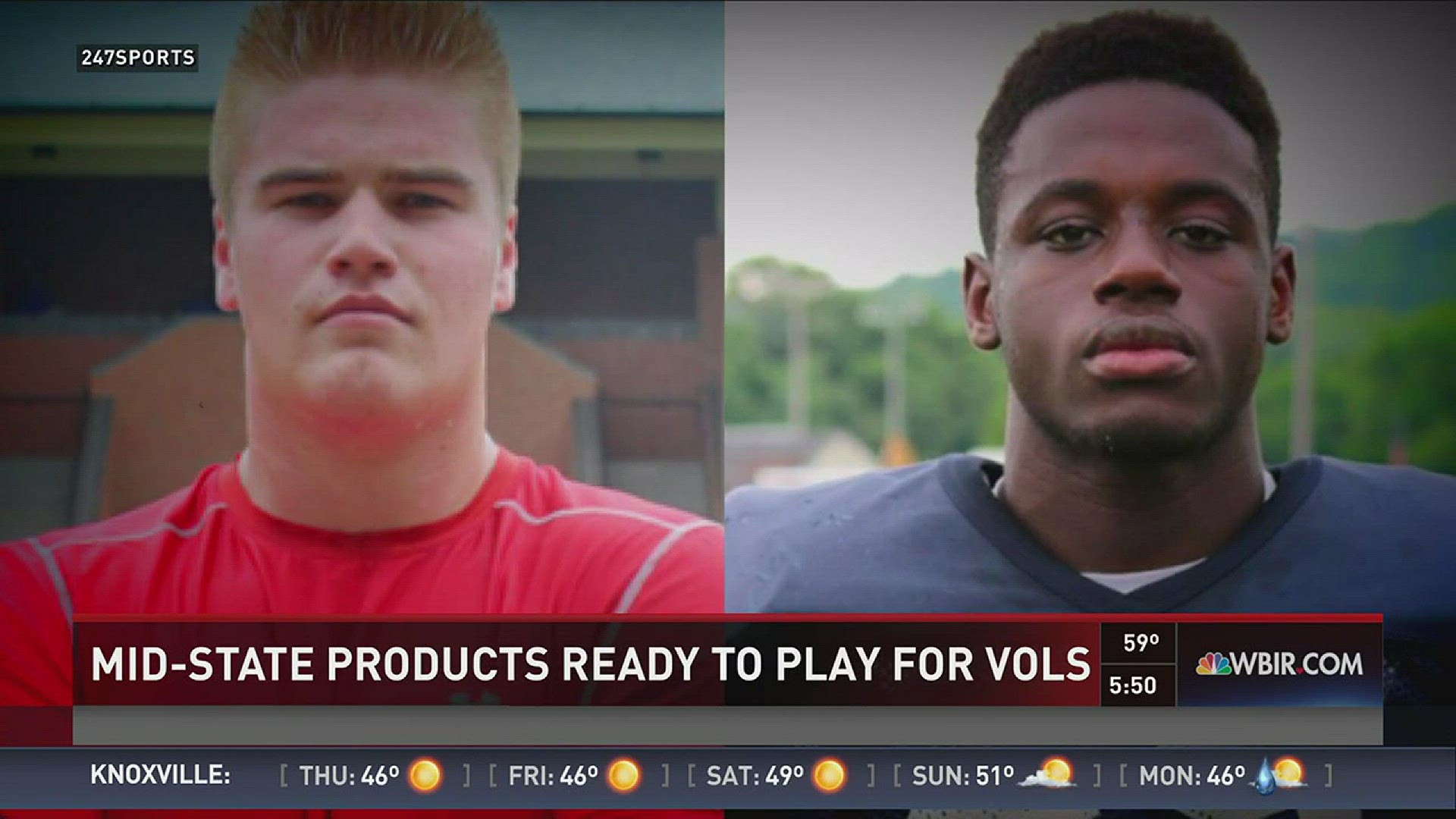 Vols coach Butch Jones emphasized on signing day the importance of in-state recruiting. Two state champions from the mid-state are ready to represent the big orange. (2/3/16)