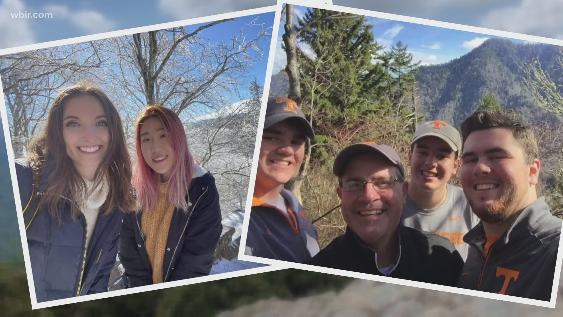 The smoky mountains are breathtaking, perfect for any family photo or even selfies with friends.
