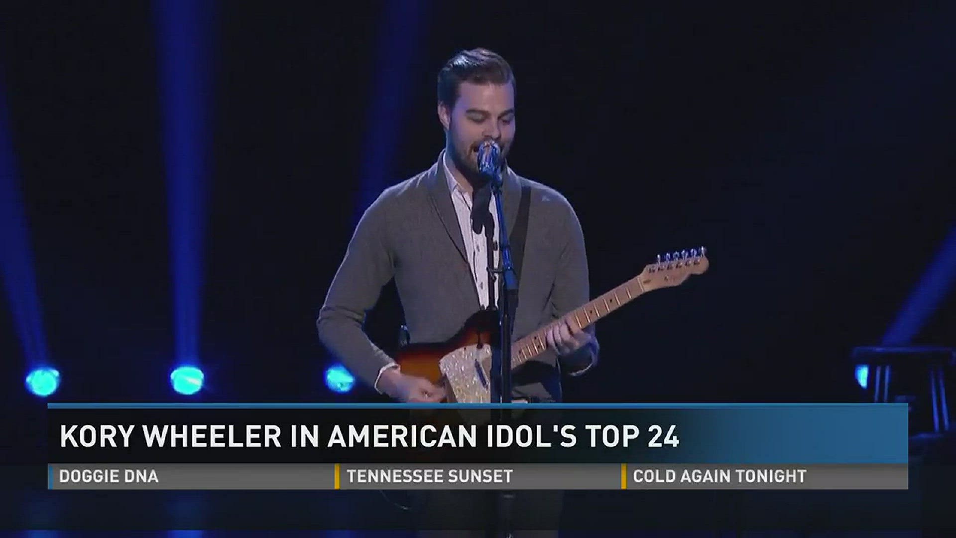 Singer Kory Wheeler, originally from Jamestown, Tenn., has made it to the final 24 of "American Idol" in its last season.