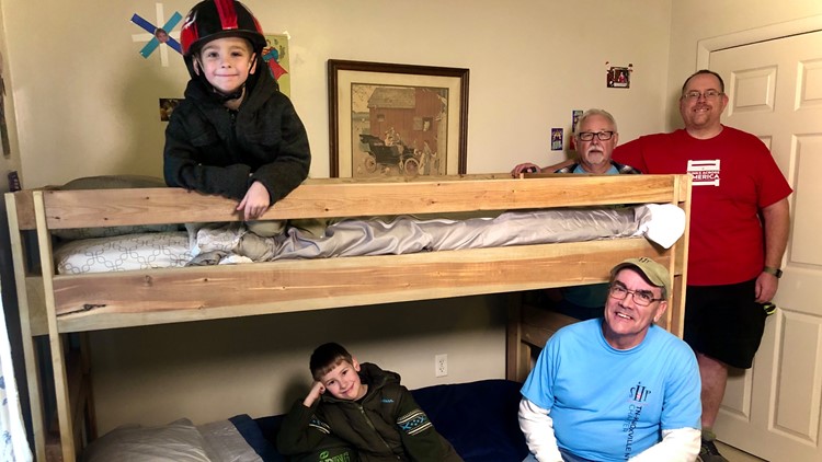 Pay it Forward: Organization builds beds for bedless children in East Tennessee