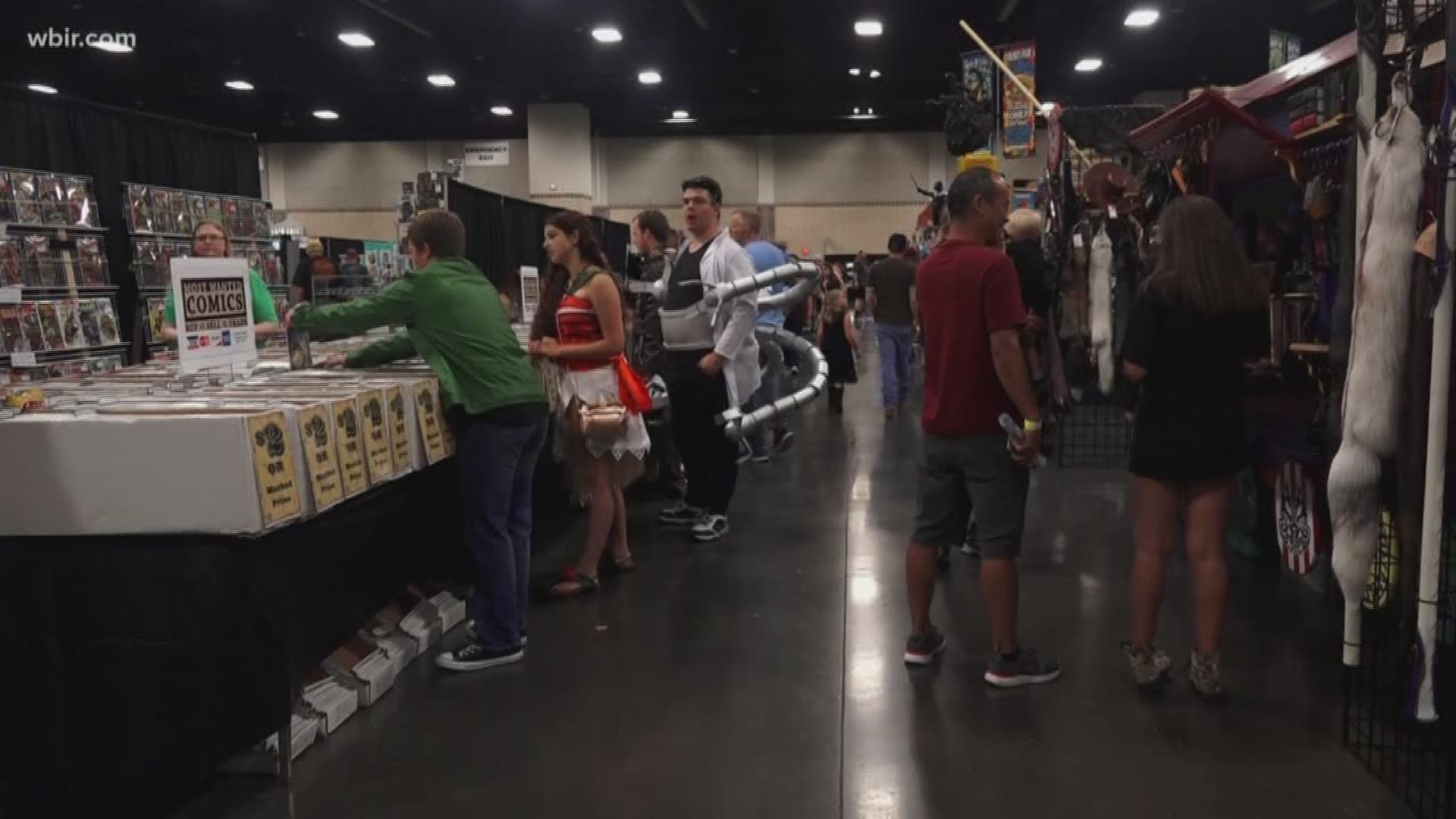 The weekend-long pop-culture event attracts thousands of comic fans and cosplayers.