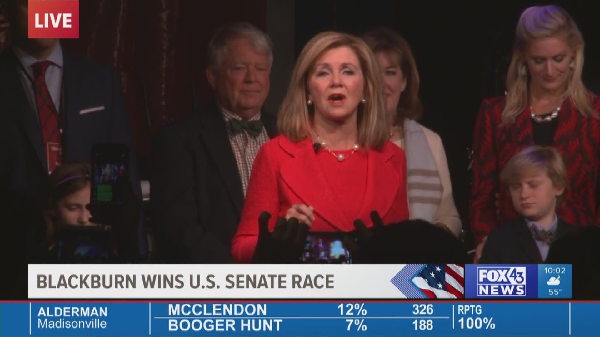 The Republican will become the first female to represent Tennessee in the Senate