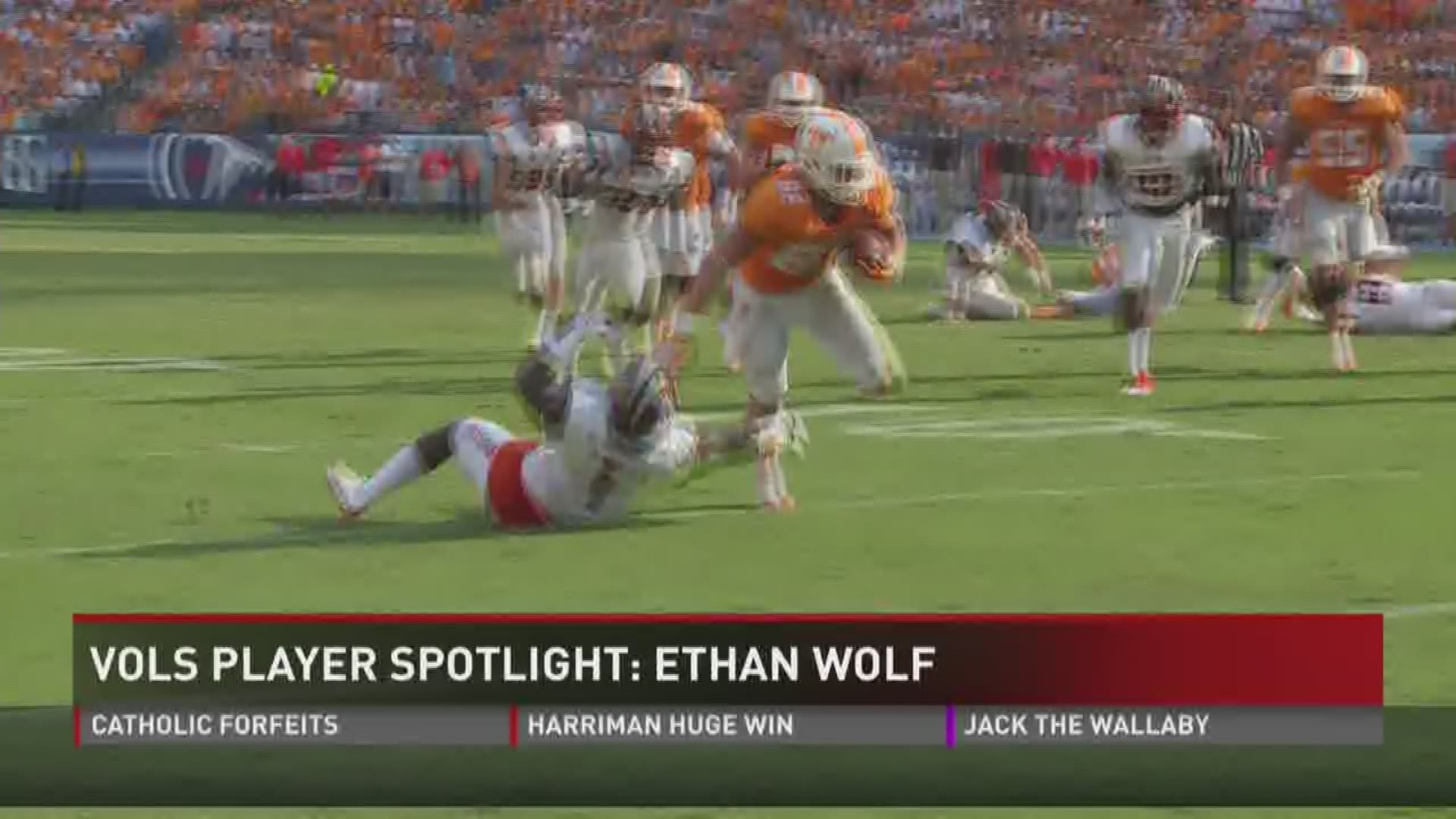Getting to know Ethan Wolf off the field, plus analysis on the Vols' tight end from Wes Rucker.