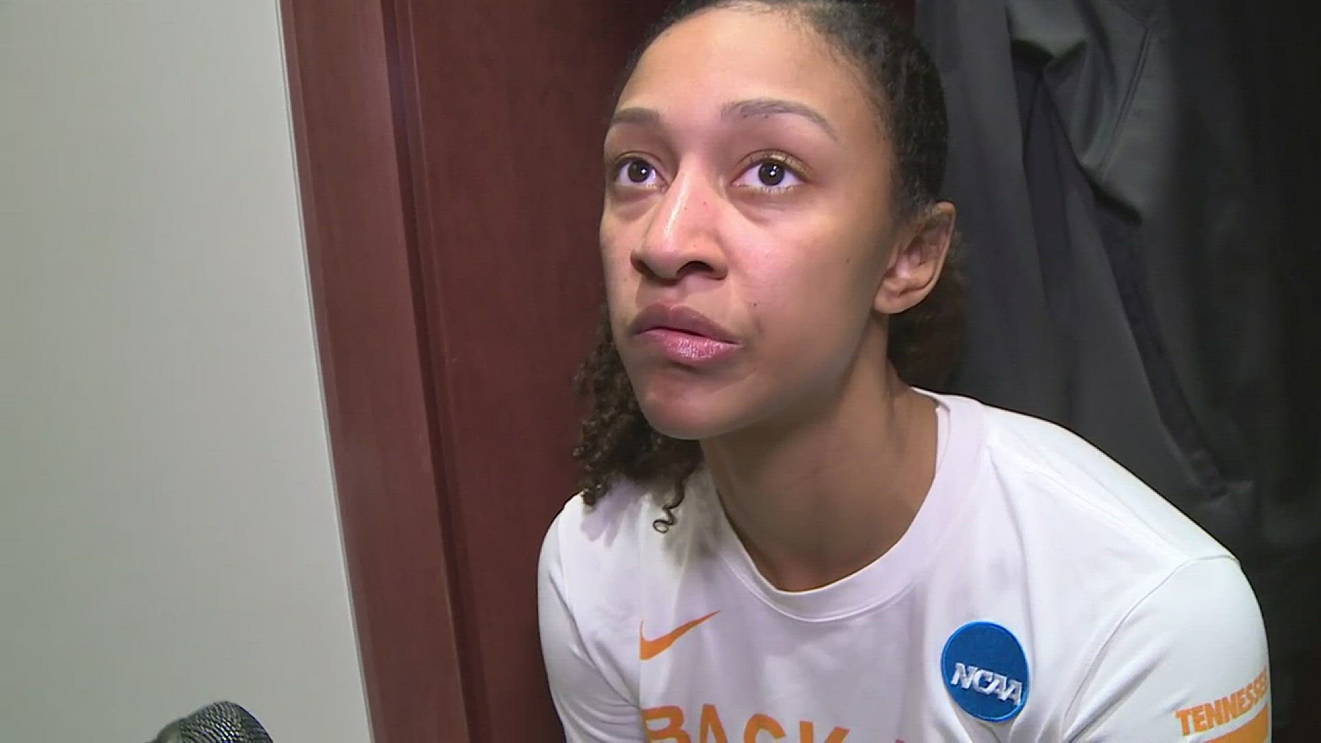 Lady Vols senior Jaime Nared reflects on her final game as a Lady Vol.