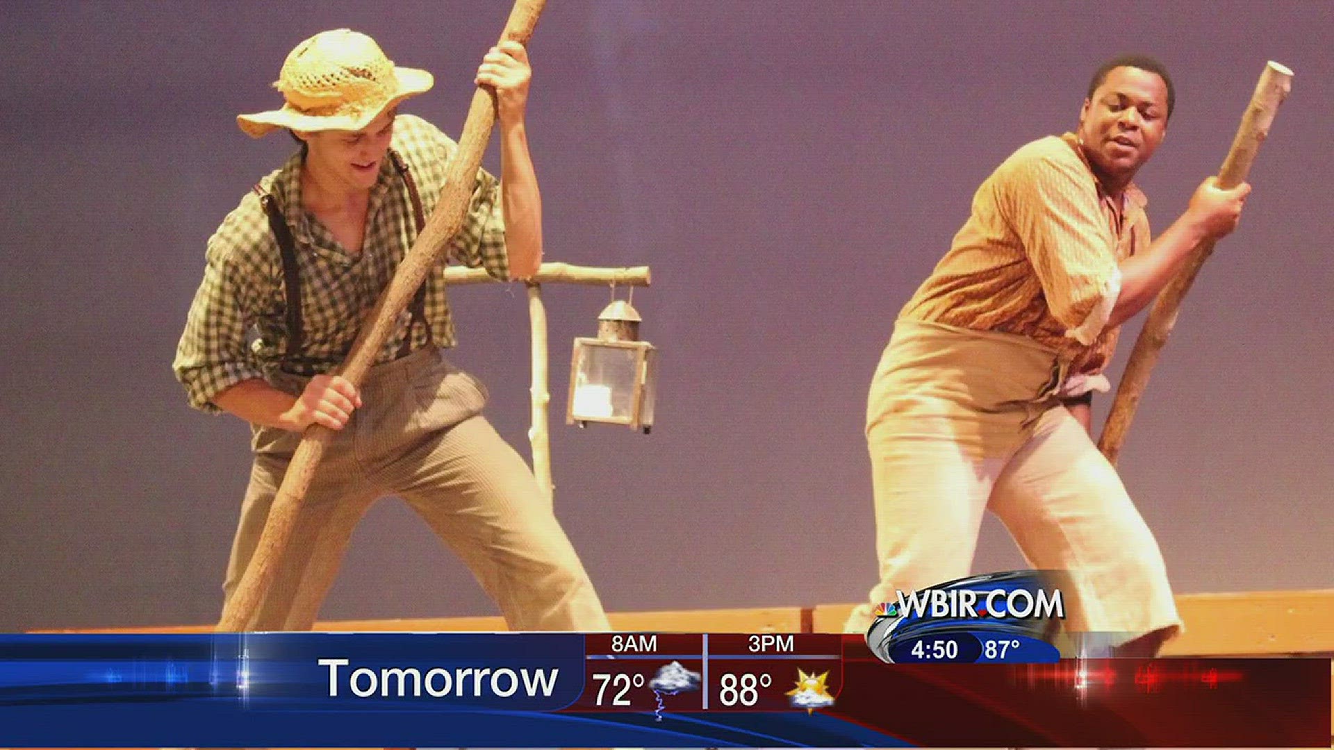 Dominic Gillett and Brady Moldrup of the WordPlayers group talk about their performance of "Big River" the musical. The show is based on the classic story of Huckleberry Finn and will take place on July 15 at 7:30 p.m. and July 17 at 3 p.m. at the Bijou.