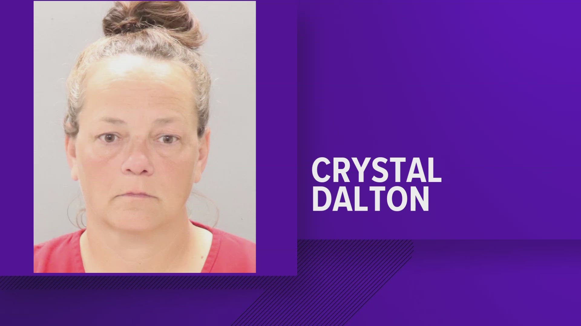 Crystal Dalton was arrested Saturday and charged with first-degree murder, aggravated neglect, along with financial exploitation of elderly or vulnerable adult.