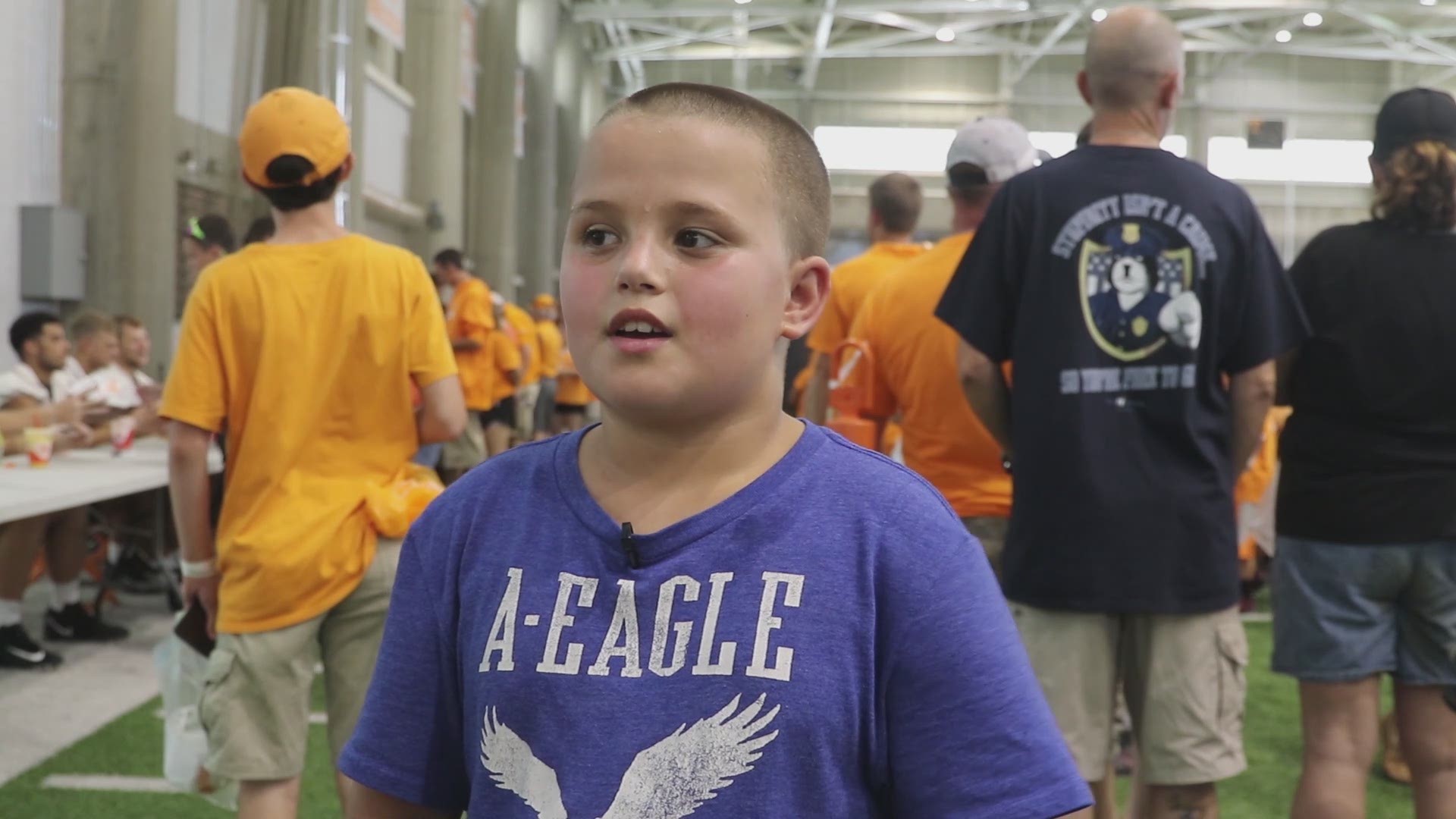 Caiden Masey talks about his favorite part about being a Vol.