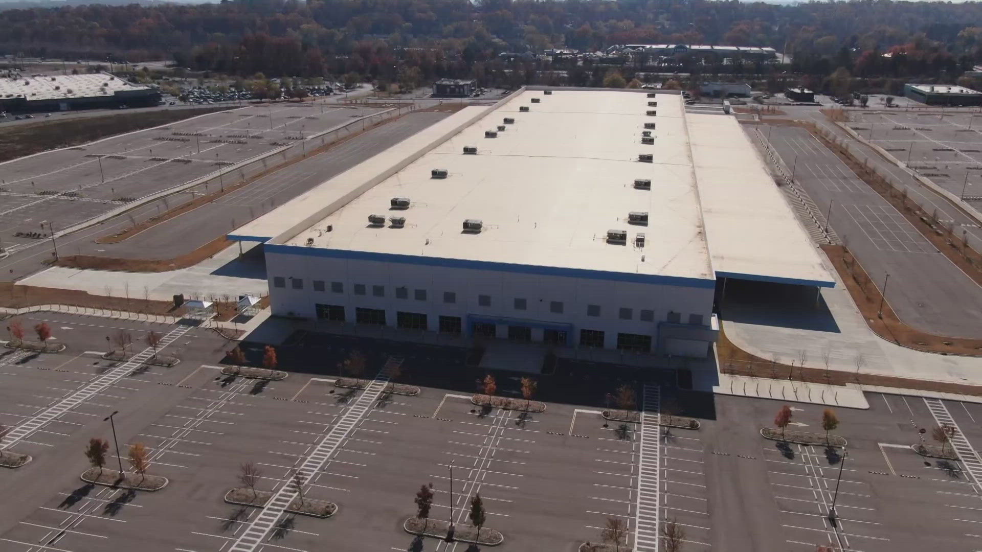 The company said Friday that the Knoxville facility where East Towne Mall once stood is finally ready to ramp up operations. It was originally slated to open in 2022