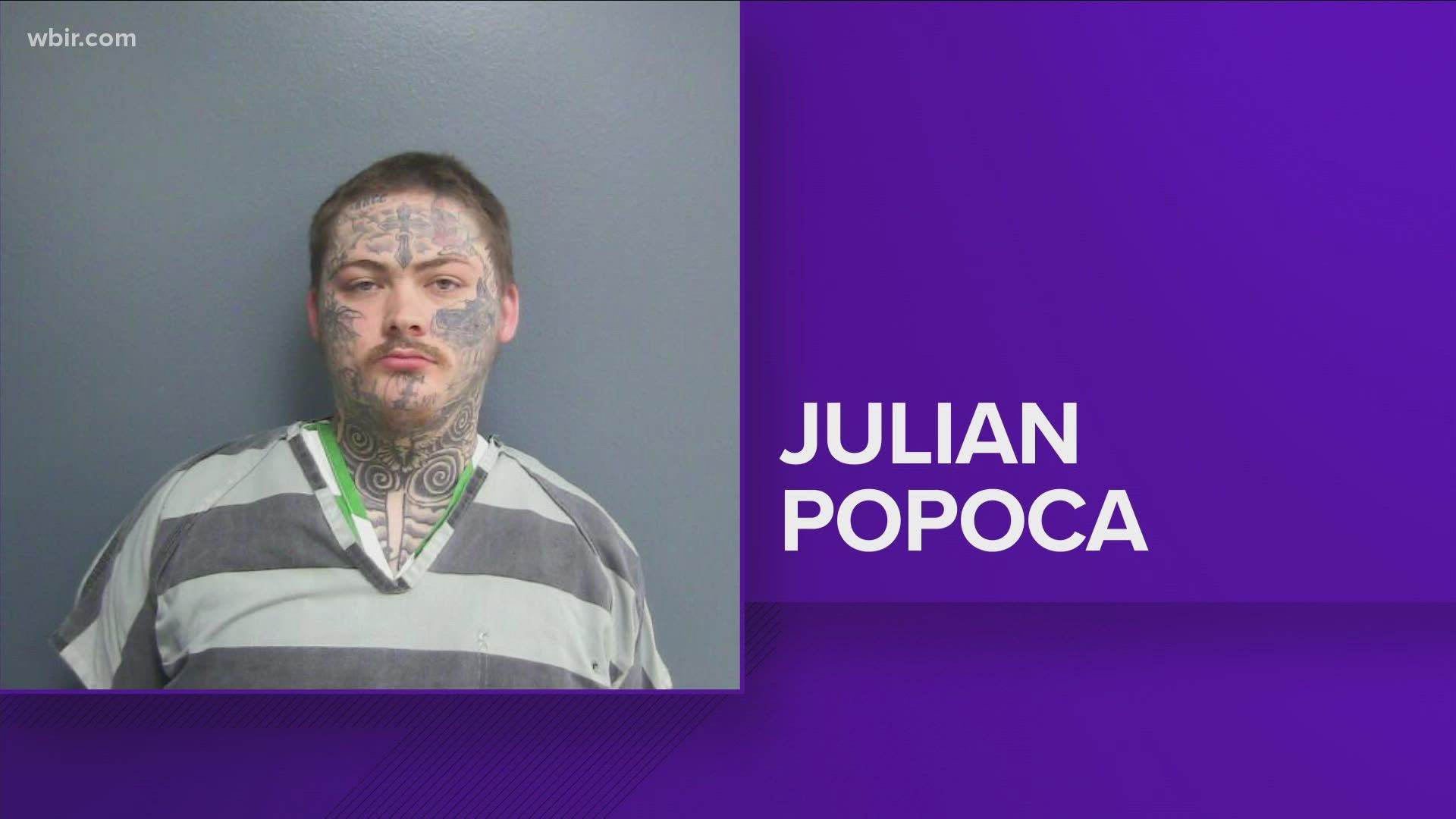 21-year-old Julian Popoca was arrested Saturday and charged with second degree murder.