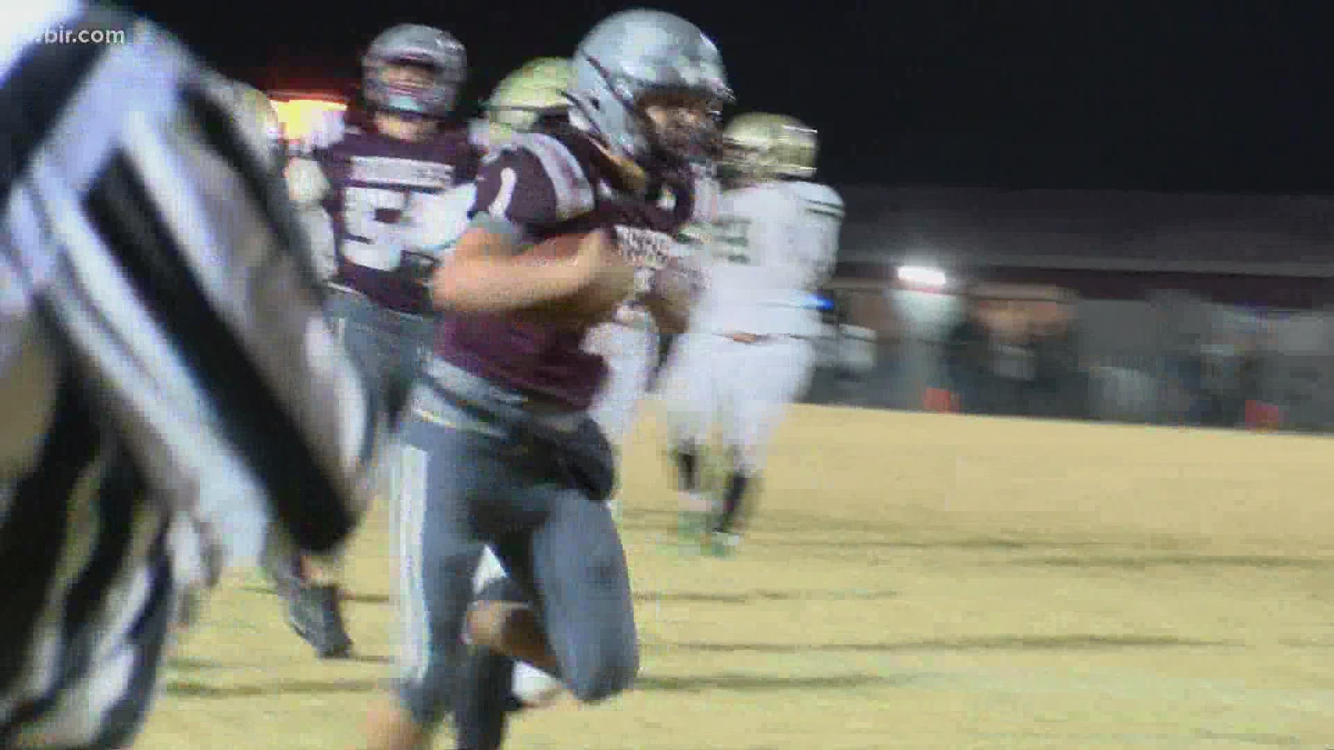 Rockwood falls to South Greene on the road.