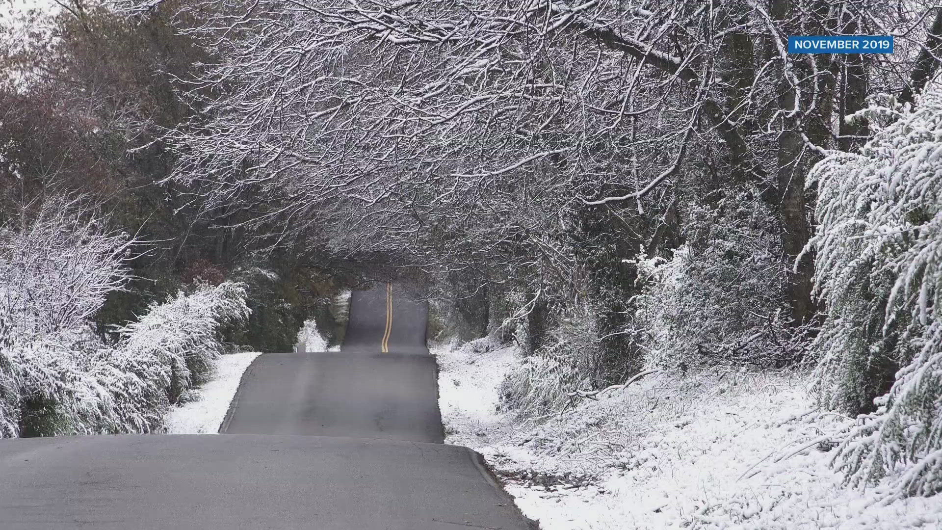 Last 'Snowvember' in 2019, image size:1920x1080