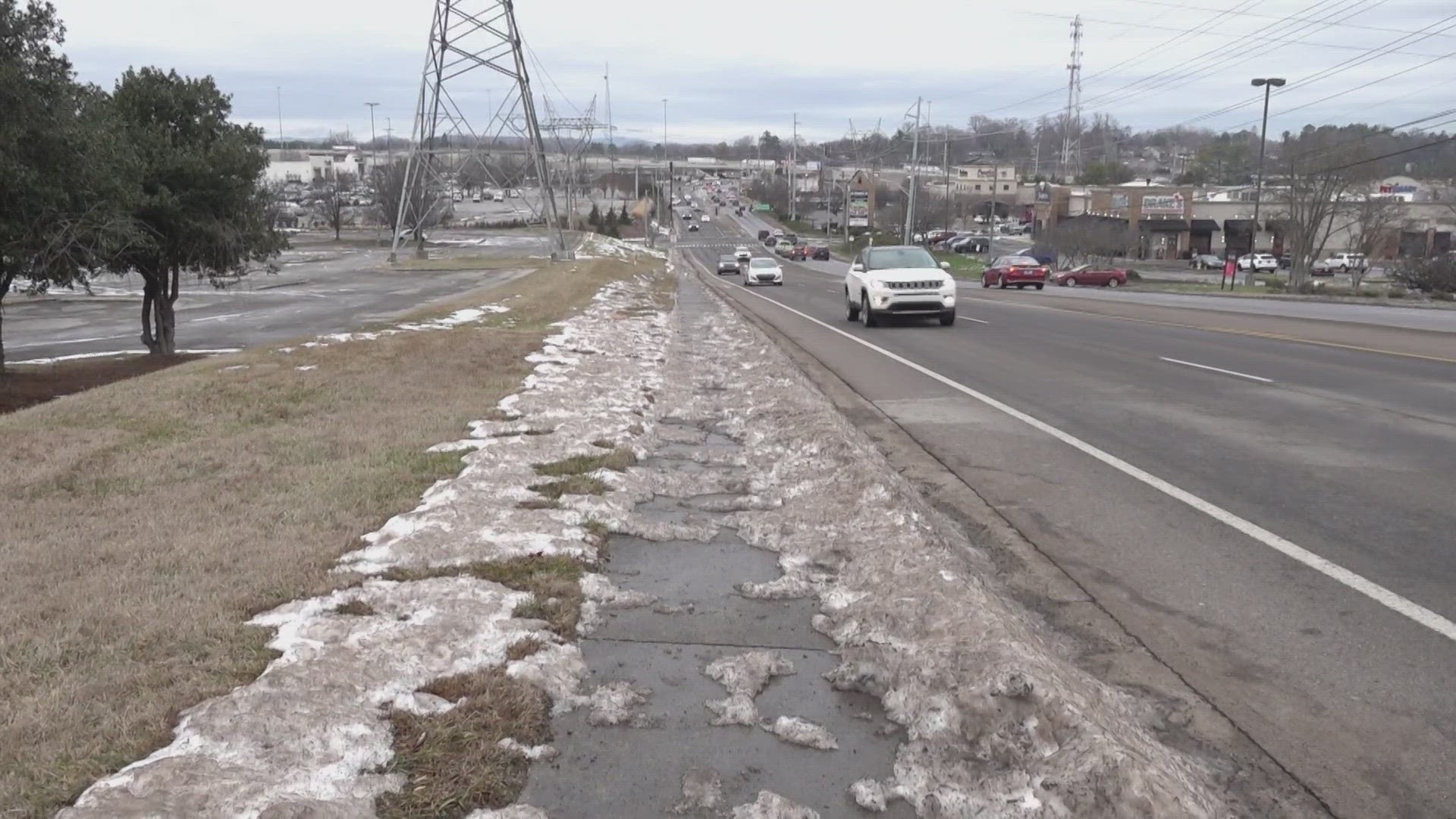 Sidewalks and roads covered with ice and snow have not made traveling easy for those with disabilities.