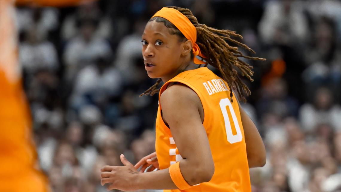 Janiah Barker selected to the Las Vegas Aces with the 29th pick