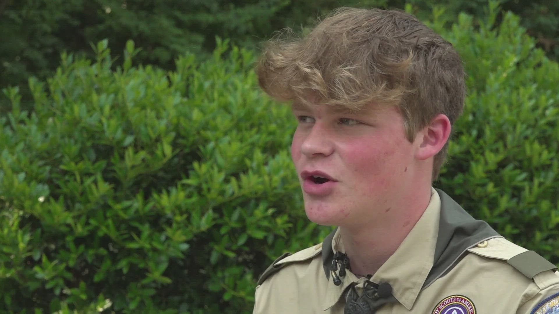 KCDCs Nature's Cove has a new Little Free library and seating area thanks to an Eagle Scout's recent project.