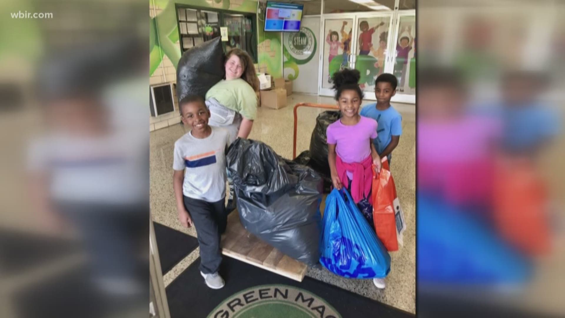 Students in Knox County learned a valuable lesson about paying it forward before school let out for the summer.
