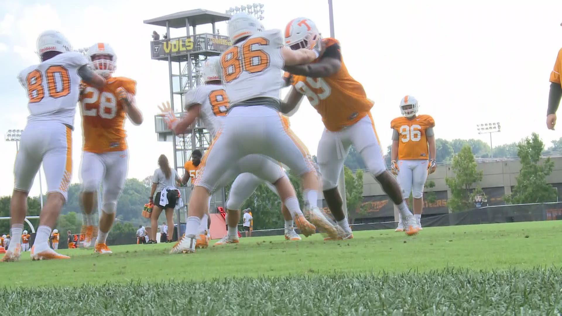 Tennessee prepares for Florida with a Wednesday practice.