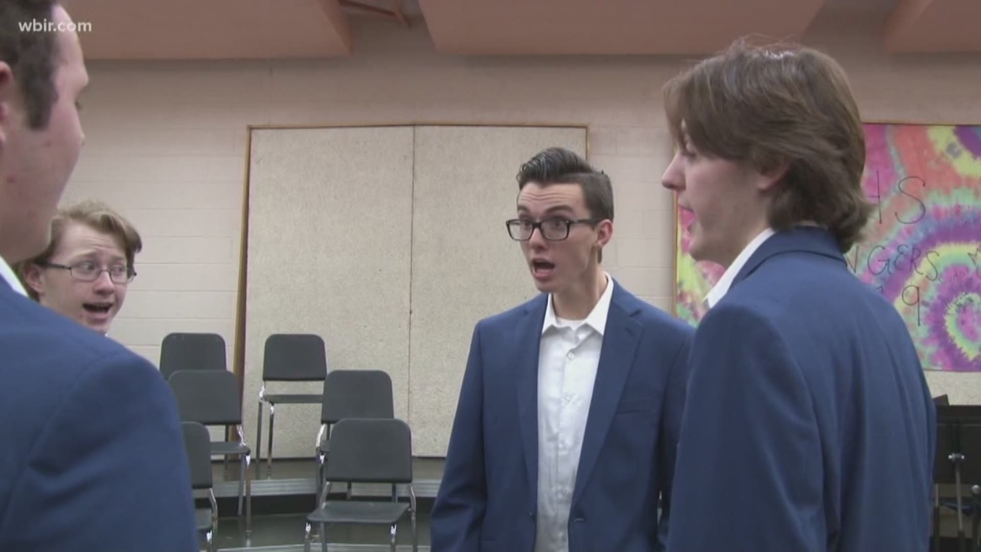 A Powell High School singing group is getting national recognition.