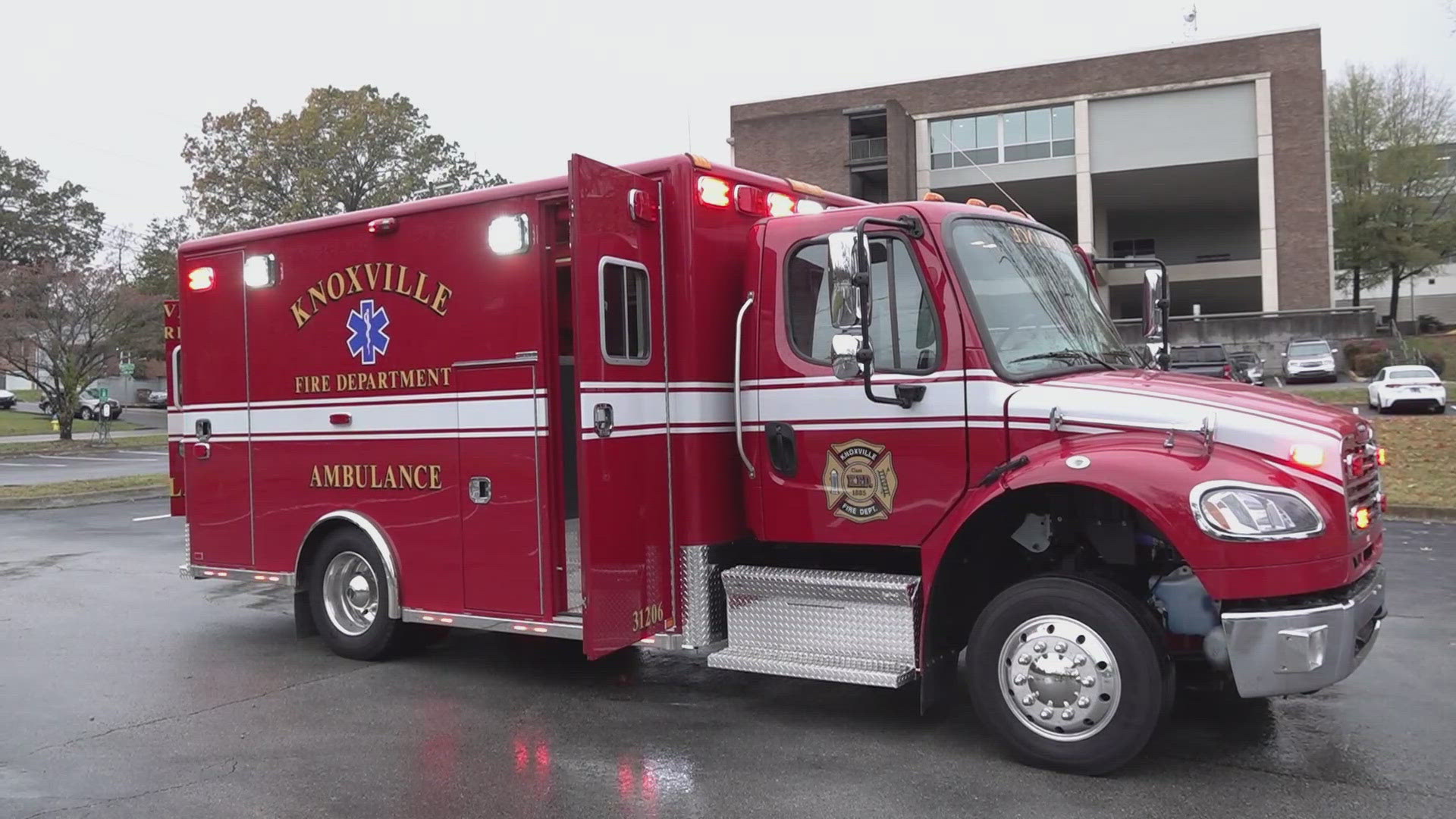 The ambulance is designed for large-scale events so regular 911 ambulances can continue handling emergencies.