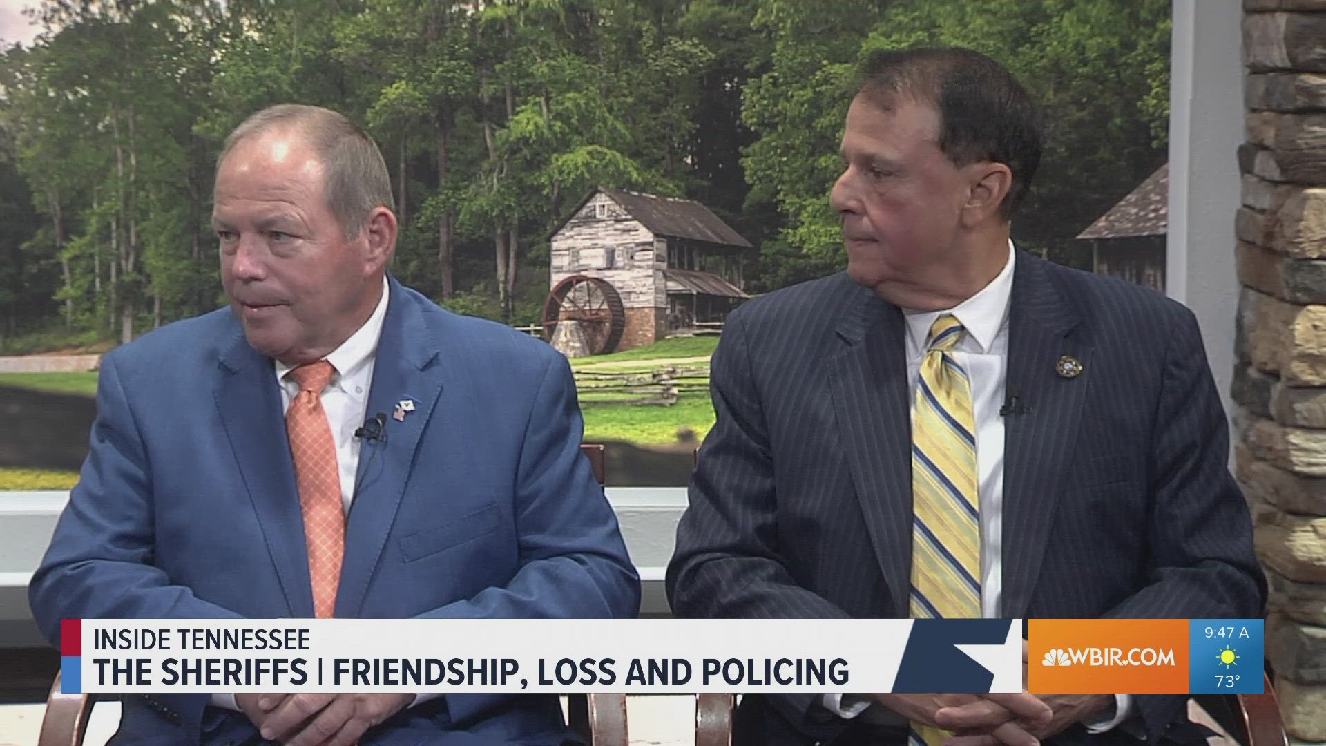 Knox County Sheriff Tom Spangler and Blount County Sheriff James Berrong talk about law enforcement topics.