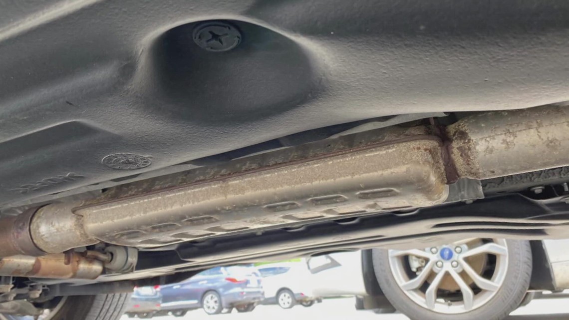 Knoxville nonprofit reports three catalytic converters were stolen from vans over one week