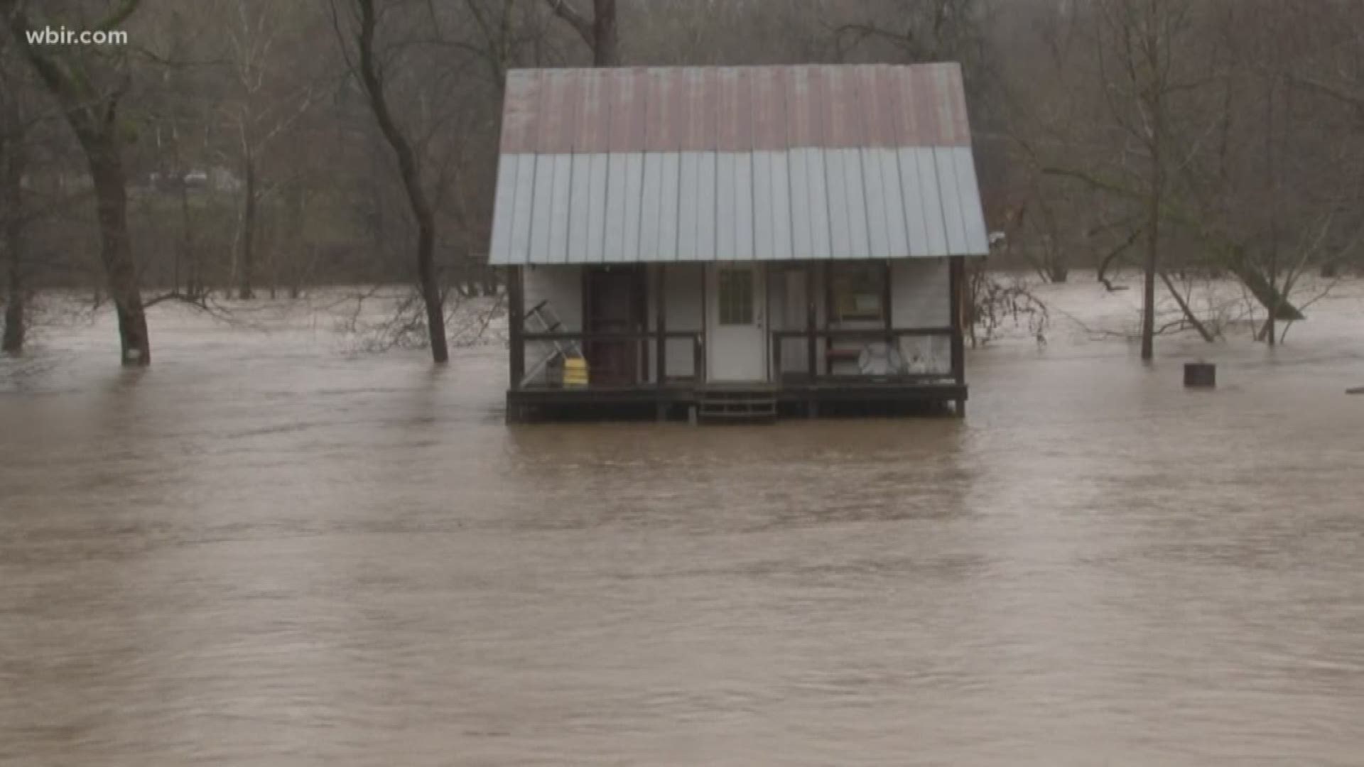 The TVA said water levels are not anywhere near where they were in February 2019.