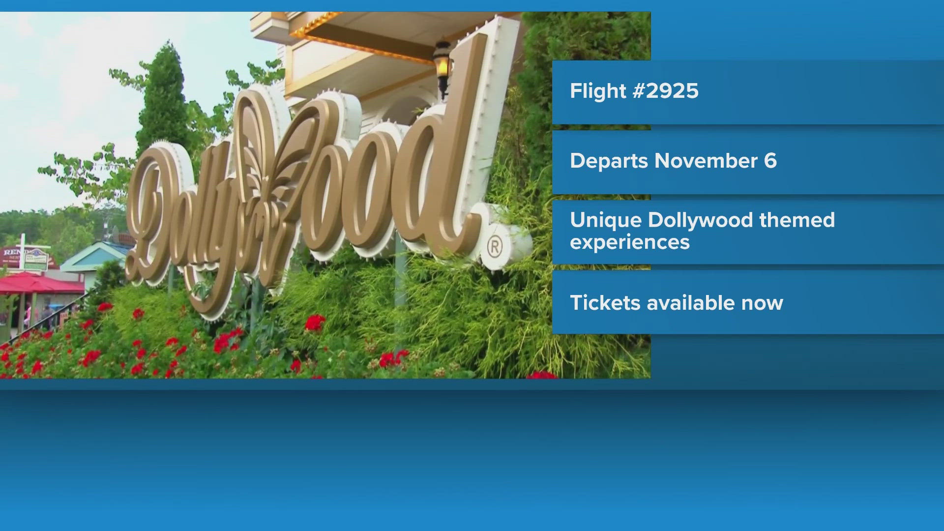 Second Dollywood-themed flight launching for travelers from Orlando to ...