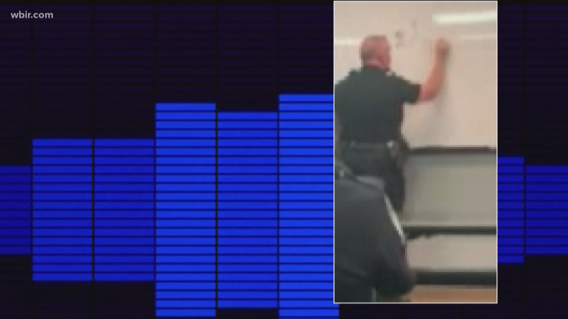 A video is alleged to show KPD Sgt. Bobby Maxwell describing in vulgar and offensive terms how a male officer could have oral sex with a female. On the video he could be heard using terms like "choke job" and "pearl necklace".