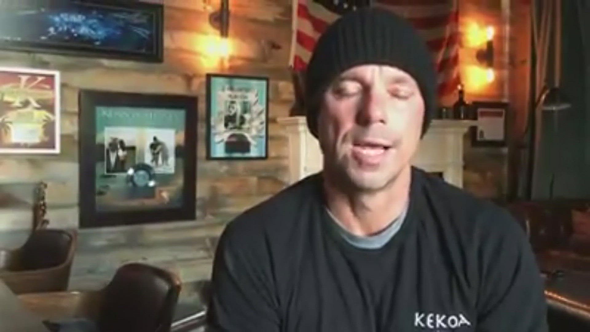 Country music superstar Kenny Chesney released a video on Monday afternoon about the wildfires in Sevier County, Tennessee.
