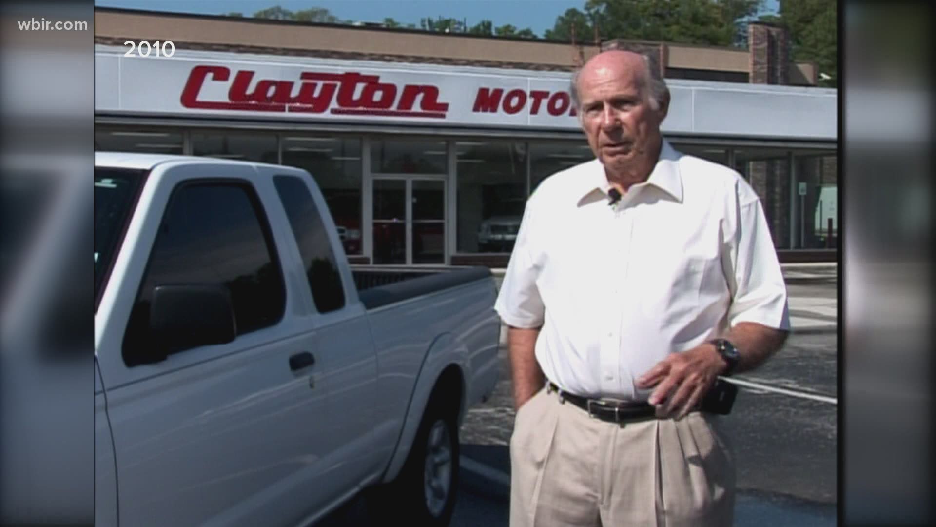 A helicopter crash in the Tennessee River killed Joe Clayton, of "Clayton Automobiles" and "Clayton Homes."