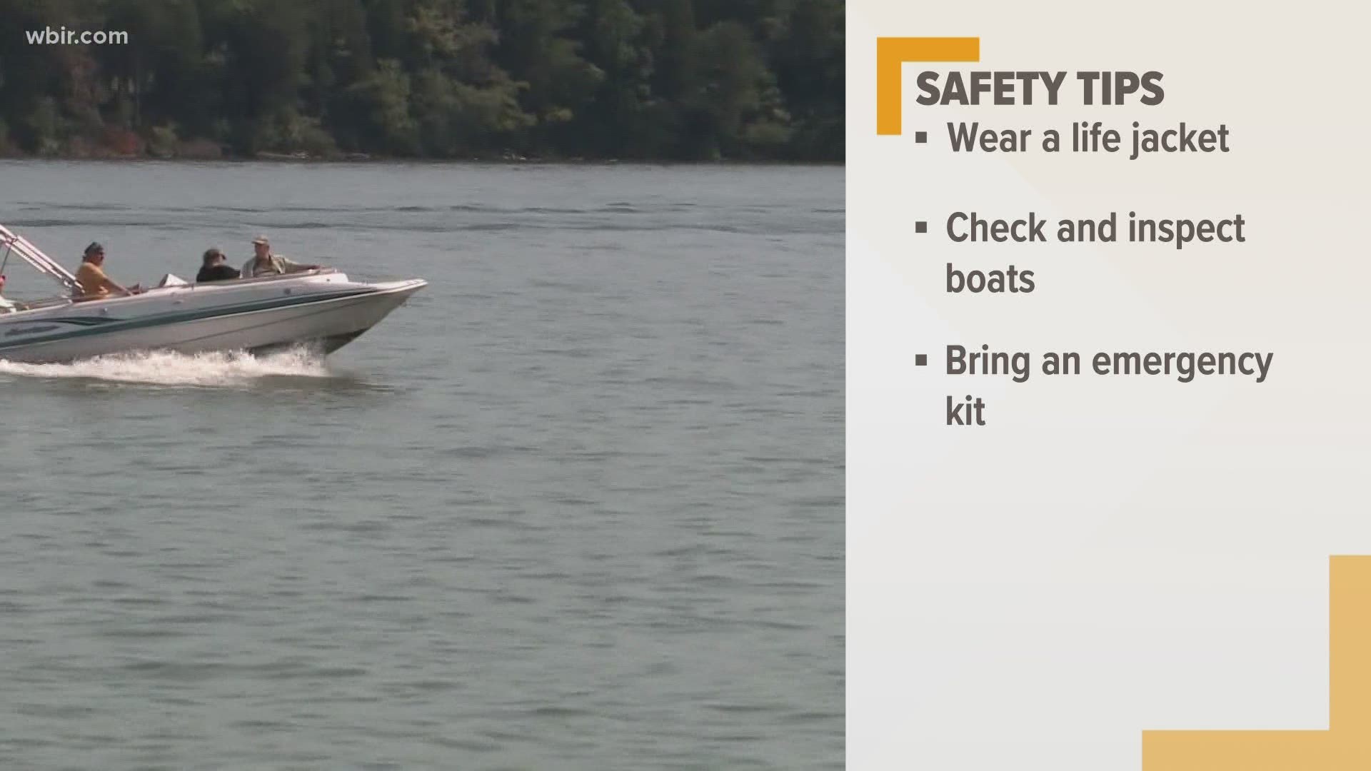 The Tennessee Wildlife Resources Agency said that seven boating fatalities have been reported so far this year in the state.
