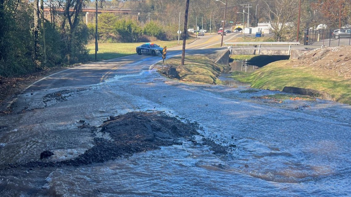 Chilhowee Drive in Knoxville back open after apparent collapse