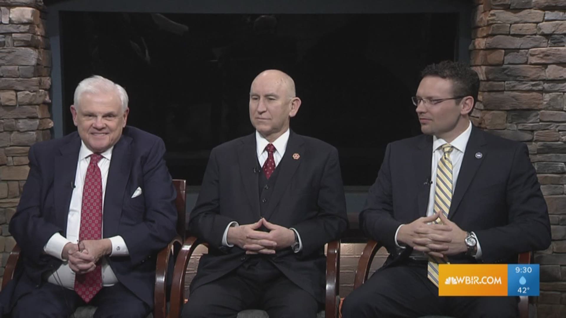 State Sens. Ken Yager and Richard Briggs and state Rep. Jason Zachary talk about the ongoing legislative session.