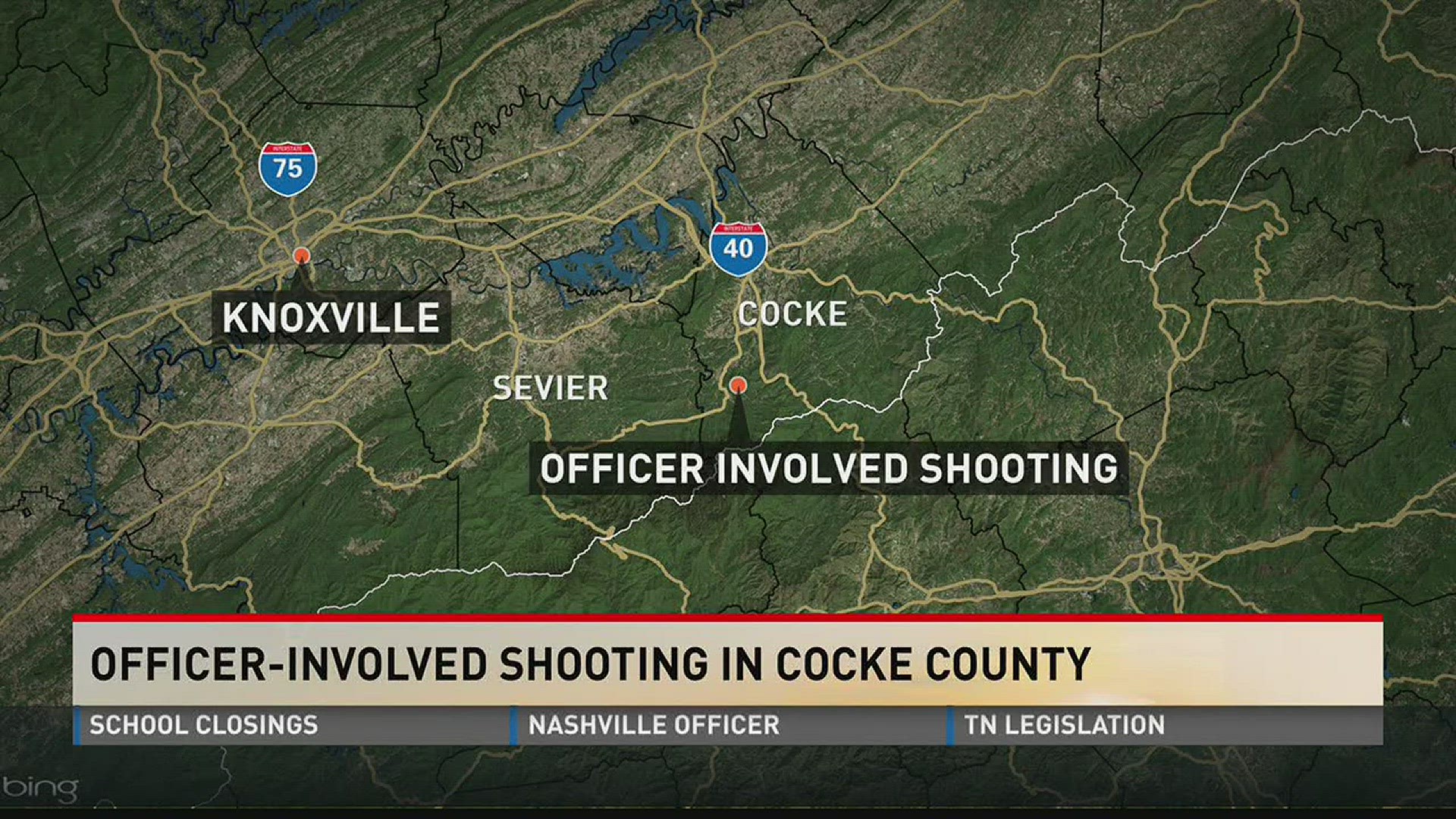 TBI special agents are investigating a Sunday night officer-involved shooting in Cocke County.