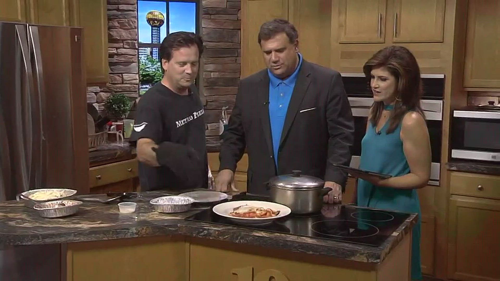 Jay Bernard with Metro Pizza makes gnocchi with Italian sausage. Metro Pizza is located in Alcoa, mmmetropizza.comSeptember 21, 2017, 4pm