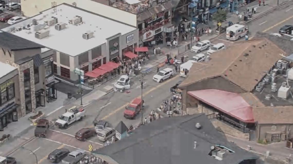 Six Injured in Major Downtown Gatlinburg Crash That Shut Down Parkway
