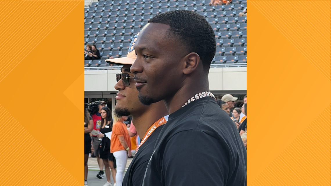 Former Tennessee QB Hendon Hooker attends UT game | wbir.com