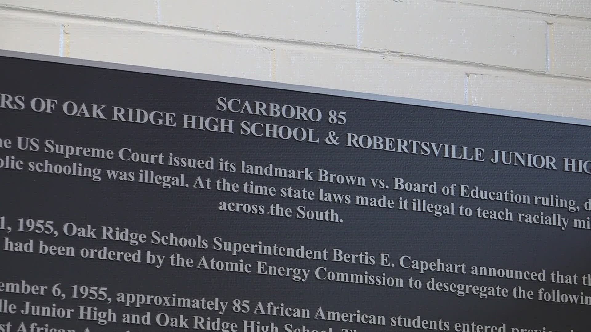 The Scarboro 85 was the first group of Black students in the southeast to attend an integrated school.