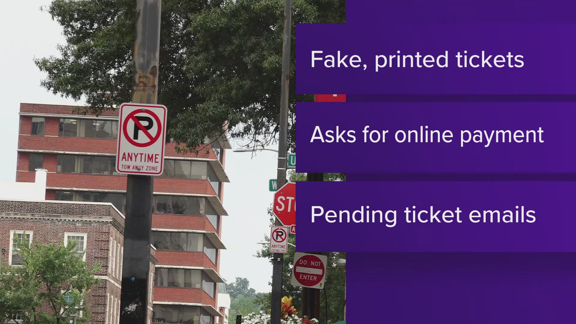 Officials warn about parking ticket scam | wbir.com