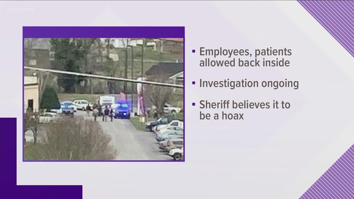 Bomb threat cleared at Hancock County hospital