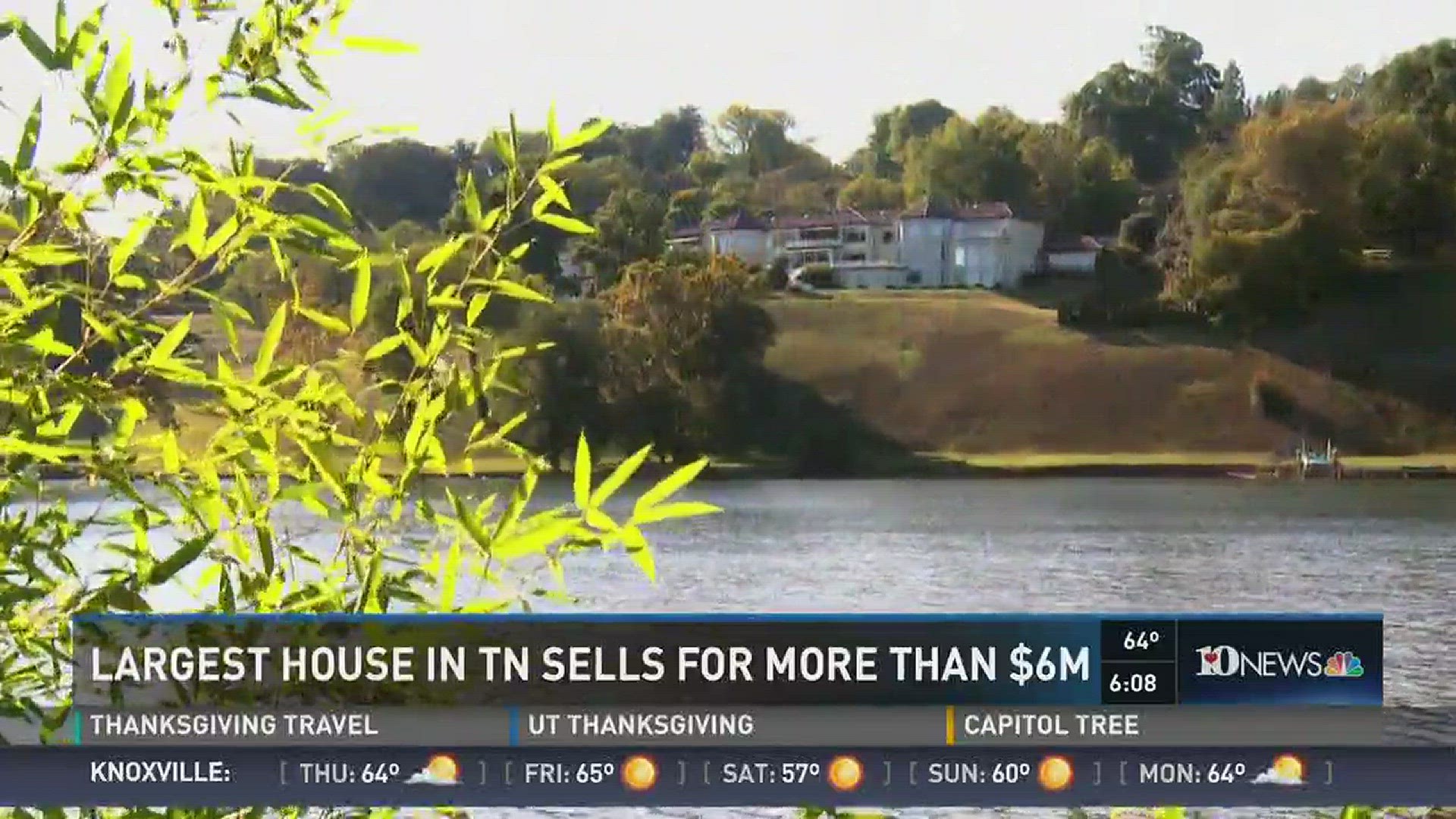 Nov. 23, 2016: Villa Collina, LLC paid more than $6 million for the Villa Collina, a monstrous waterfront mansion in Knoxville.