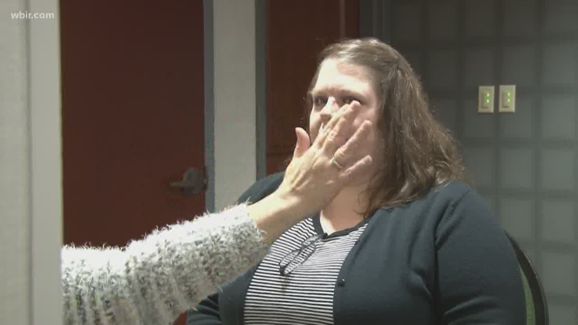 A new treatment being offered in Blount County allows therapists to help patients suffering from stress with a simple hand movement.