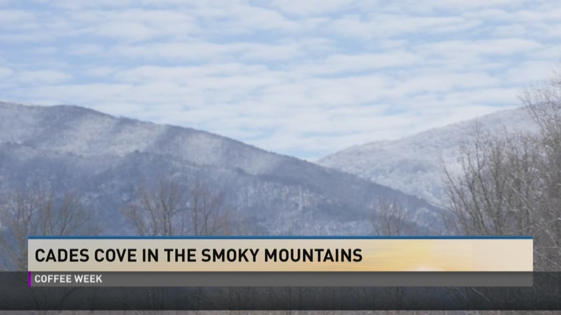 Cades Cove has some of the best views of the Great Smoky Mountains National Park.